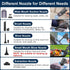Small Car Vacuum Cordless, Mini Handheld Vacuum 6000PA Suction,3 in 1 Portable Vacuum Cleaner & Air Duster & Pump,Mini Car Vacuum Cleaner Recharge...