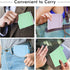 feela 3 Pack Pocket Small Notebook Journals, Mini Cute Hardcover College Ruled Notepad Women Office Supplies, with 3 Black Pens, 3.5”x 5.5”, A6, P...
