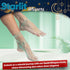 Magic Mint Frost: Women Sheer Slouch Tulle Socks | Shiny Glitter Novelty Decorated Loose Socks with Stars & Moon - Ankle High 1 Pair (US sizes 5-8...