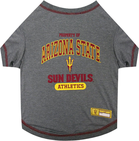 Pets First NCAA Arizona Sun Devils Dog T-Shirt, Large...