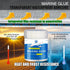 Invisible Waterproof Agent,Waterproof Anti-Leakage Agent,No Pounding Brick Leakage, Super Strong Adhesive Seal Coating-(10.6 oz 300 Grams)...