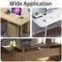 1-3/8 inch Plastic Desk Grommet Wire Cord Cable Grommets Hole Cover, Office Computer Table Wire Organizer Cover, Furniture Cabinet Cable Hole Cove...