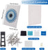 WEBEEDY DIY 3D String Art Kit for Adults Beginners, Evil Eye Craft Kit, Include All Necessary Accessories and Frame, Home Wall Decorations Unique ...