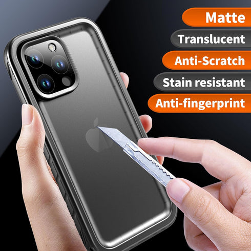 Cozycase for iPhone 15 Pro Waterproof Shockproof Dustproof Case - Heavy Duty/360 Full Body/Military Grade/Protective/Rugged ?8FT Drop Proof? Built...