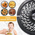 Power Dash Chefman 2QT Round Non-Stick Air Fryer Grill Pan Tray Rack with Rubber Feet, Grill Plate Crisper Plate for Air Fryer Accessories, Dishwa...