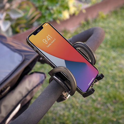 Scosche HFBM01 HANDLEIT Handlebar Bike Phone Mount with Universal Phone Holder for Compatible Mobile Devices, Adjustable with Quick-Release Clip.....