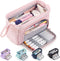 HVOMO Pencil Case Large Capacity Pencil Pouch Handheld Pen Bag Cosmetic Gift for Office School Teen Girl Boy Men Women Adult (Pink)...