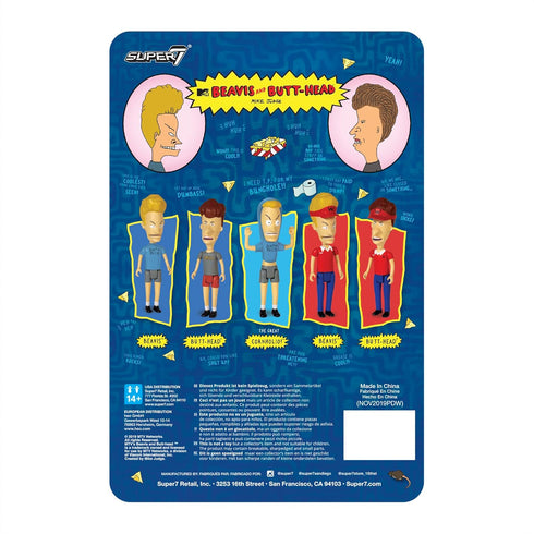 Super7 Beavis and Butt-Head Beavis - 3.75" Beavis and Butt-Head Action Figure Classic TV Collectibles and Retro Toys...