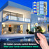 DieseRC DC 12V 24V 4CH Wireless Remote Control Switch DC 6-30V 10A 4-Channels 433Mhz Radio Frequency Relay Receiver with 2 RF Transmitters for Lig...