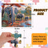 100 Piece Big Piece Jigsaw Puzzle for Seniors Elephant Forest Dementia Large Piece Puzzles for Seniors- Alzheimer's Activity for Adults Puzzle- Be...