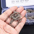 M2 Flat Head Self Tapping Screws, 800 Pcs Cross Drive Head Self Tapping Woodworking Fastener Screws, Self Drilling Screws Assortment Kit, 4/5/6/8/...