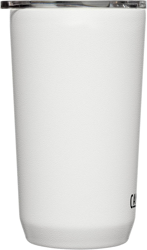 CamelBak Horizon 16oz Tumbler - Insulated Stainless Steel - Tri-Mode Lid - White...