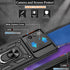 for Samsung Galaxy Note20 Case with Slide Camera Cover, Military-Grade Protection, 360 Rotating Kickstand, Includes 1 Pack HD Screen Protectors?Bl...
