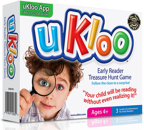 Early Reader Treasure Hunt Game – Award Winning Educational Scavenger Hunt Activity for New Readers - Picture Dictionary, Clue/Flash cards - All A...
