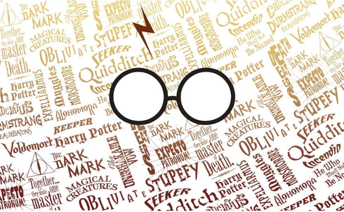 Tervis Made in USA Double Walled Harry Potter - Glasses and Scar Insulated Tumbler Cup Keeps Drinks Cold & Hot, 10oz Wavy, Classic...