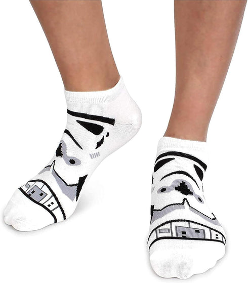Star Wars Socks Collection, 4 Pairs, Low-Cut, One Size Fits All...