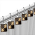 Popular Bath 713176 Shower Curtain Hooks, Zambia Collection, Set of 12, Animal Print/Beige, Chocolate...