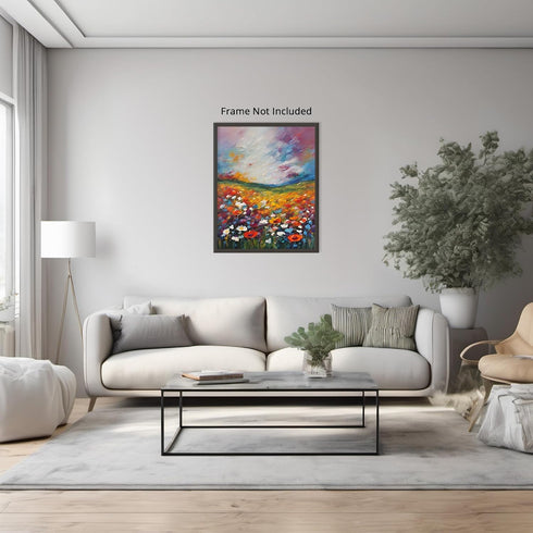 Posterizer 1 pcs-floral- plants design for nature lovers-oil painting style 8-Floral & Botanical Art-Landscape & Nature Art-Decor for Home & Offic...