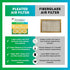 Filterbuy 12x34x1 Air Filter MERV 11 Allergen Defense (1-Pack), Pleated HVAC AC Furnace Air Filters Replacement (Actual Size: 11.50 x 33.50 x 0.75...
