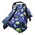 TANOFAR Car Seat Cover Baby, Carseat Covers Baby Boy Girl, Peekaboo Opening Infant Car Seat Cover for Winter, Warm & Cozy, Blue Dinosaur...