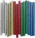 Surebonder Glitter Glue Sticks 4 " Assorted Colors Green Red Blue Gold Silver Bagged...