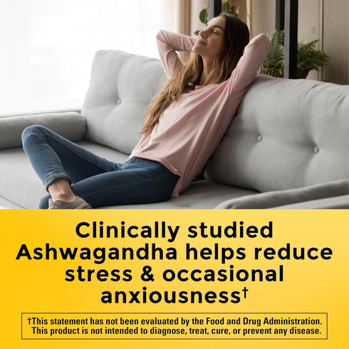 Nature Made Ashwagandha Capsules 125mg for Stress Support, 60 Capsules, 60 Day Supply...