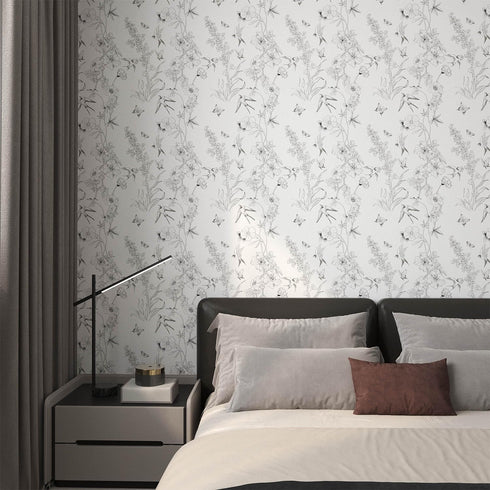 Peel and Stick Removable Wallpaper, Self Adhesive Wall Paper Decorative Contact Paper Vinyl Roll for Home Bedroom Cabinets and Kitchen Countertop ...