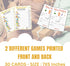 LOTUS-A Baby Shower Games - Hilarious Guess The Phrase and Predictions Cards 30 Thick Cardstocks 7x5 inches Printed Front Back Side Answer Keys In...