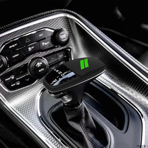 SENSHINE Gear Shift Knob Head Cover for Dodge Charger Challenger Accessories 2015-2023 2024 Durango 2016-2024 ABS Interior Shell Insert Decoration...