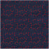 Jacob Alexander Men's Happy Valentine's Day Red Outline Hearts Pocket Square - Dark Blue...