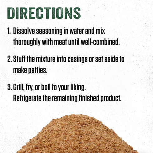 LEM Products Backwoods Reduced Sodium Breakfast Fresh Sausage Seasoning, Ideal for Wild Game and Domestic Meat, Seasons Up to 5 Pounds of Meat, 1....