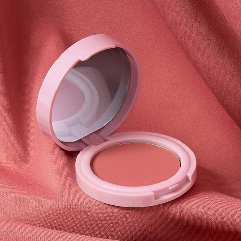 Mally Beauty Bulletproof Powder Blush - Confident Coral - Long-Lasting Flush of Color - Compact Blush Powder Makeup - Matte Finish...