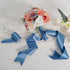 MEEDEE Smoke Blue Satin Ribbon Lux Double Faced Satin Ribbon 3 Inch Dusty Blue Ribbon Ribbon by 10 Yards Smoke Blue Ribbon for Crafts, Christmas T...
