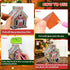 Diamond Painting Tiered Tray Decor Set 9Pcs Vacation Candy Gnome Diamond Art Tiered Tray Decoration Wooden Signs Gingerbread Decor for Xmas Farmho...