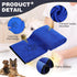 Chumia 4 Pack Dog Towels for Drying Dog Large Microfiber Dog Towels Grooming Towels Absorbent Soft Pet Bath Towels with Embroidered Paw for Small ...