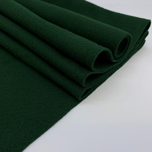Acrylic Felt Fabric 72" Wide by 36" Long | Craft Felt for DIY Projects, Costumes, Decoration, Holidays | IceFabrics | 1 Yard - Hunter Green...