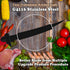 Fish Fillet Knife, 7 Inches Professional Fishing Fillet Knife Set Stainless Steel Blade in Corrosion Resistant Coating, with Sharpener and Cutting...