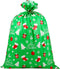CCINEE Giant Bags,Green Christmas Sacks for Jumbo Gift Package(36"x44") with Tag Card and Wrapping Tie...