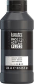 Liquitex BASICS Acrylic Fluid Paint, 250ml (8.5-oz) Bottle, Iridescent Graphite...