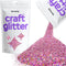 Hemway Craft Glitter 100g / 3.5oz Glitter Flakes for Arts Crafts Tumblers Resin Epoxy Scrapbook Glass Schools Paper Halloween Decorations - Fine (...