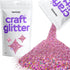 Hemway Craft Glitter 100g / 3.5oz Glitter Flakes for Arts Crafts Tumblers Resin Epoxy Scrapbook Glass Schools Paper Halloween Decorations - Fine (...
