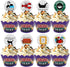64 PCS Cupcake Toppers and Wrappers for Friends TV Show Themed Set (32 of each), Cute Party Supplies for Friends Themed Birthday Party or Bridal S...