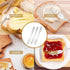 3Pcs Butter Knives Stainless Steel Butter Spreader Kitchen Knives for Pastry and Cold Butter Sandwich Cheese (6.1Inch)...