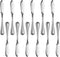 New Star Foodservice 58024 Slimline Pattern, 18/0 Stainless Steel, Butter Knife, 6.3-Inch, Set of 12...