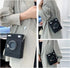 KUANG! Camera Shaped Shoulder Bag PU Leather Crossbody Bag Vintage Novelty Handbag Purse...