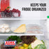 Stay Fresh Bacon Keeper 1lb Plastic Bacon Container for Refrigerator Preserves Freshness and Prevents Spoilage – No Mess Bacon Storage Replaces Gr...