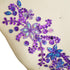 Pure Handmade 10x42cm Bright Crystal Patches Sew-on Rhinestones Applique Aesigns with Stones Sequins Beads DIY for Wedding Dress Decor Accessory B...