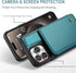 for iPhone 15 Pro Wallet Case with Card Holder, RFID Blocking for iPhone 15 Pro Case for Women Men, Durable Kickstand Shockproof Phone Case for iP...