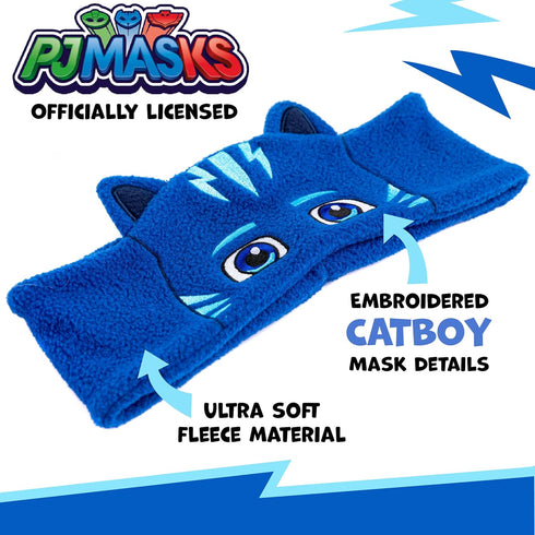 CozyPhones PJ Masks Catboy Kids Headphones Over The Ear Headband Headphones - Volume Limited with Thin Speakers & Soft Fleece Headband......