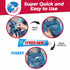 No Sew Premium Fabric Glue Adhesive for Craft Projects, DIY Clothing Repairs, Denim, Upholstery, Workwear, Instant Mender for Fraying Tears - Spee...